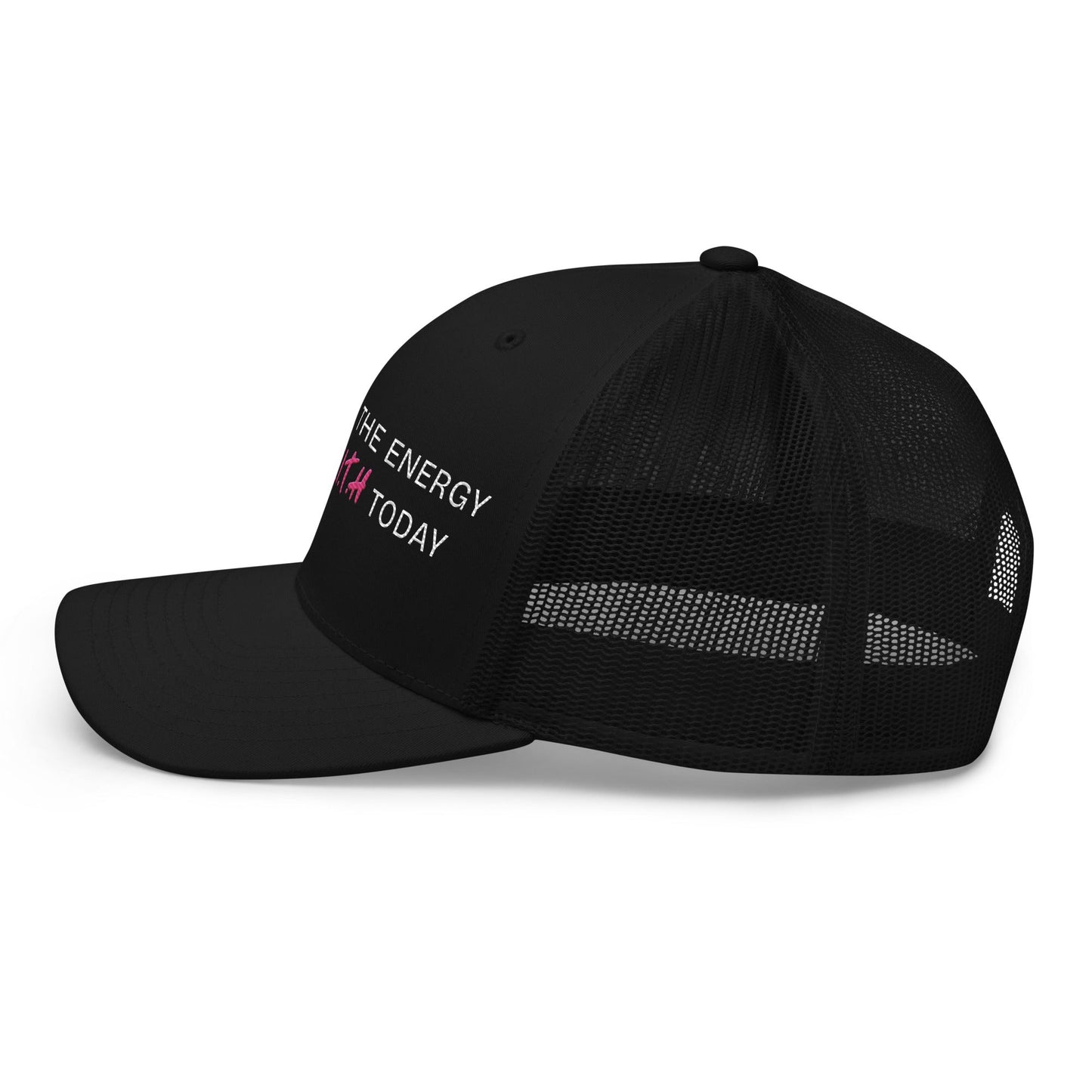 No Energy Pink Trucker Cap - F.I.T.H Clothing and Accessories