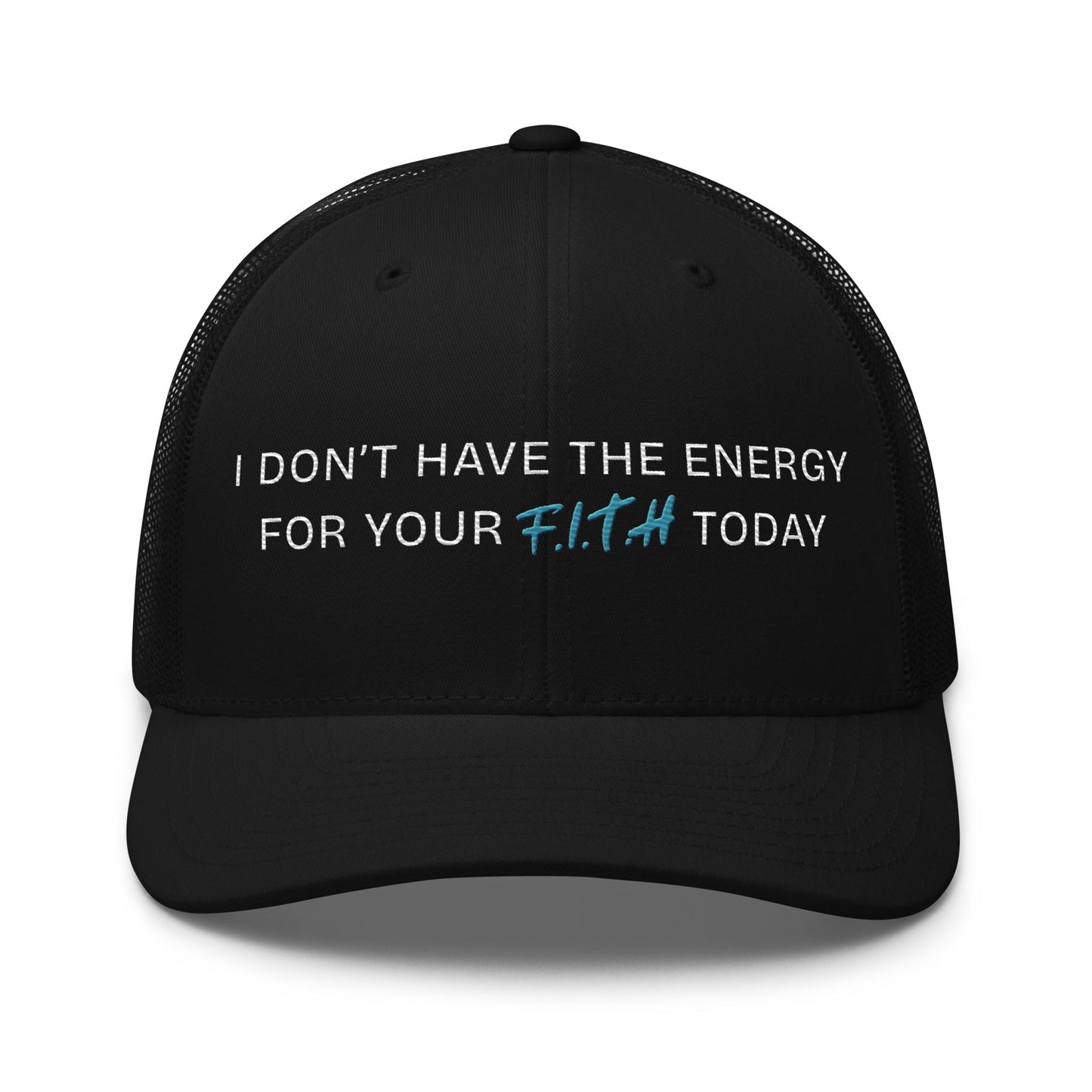 No Energy Trucker Cap - F.I.T.H Clothing and Accessories