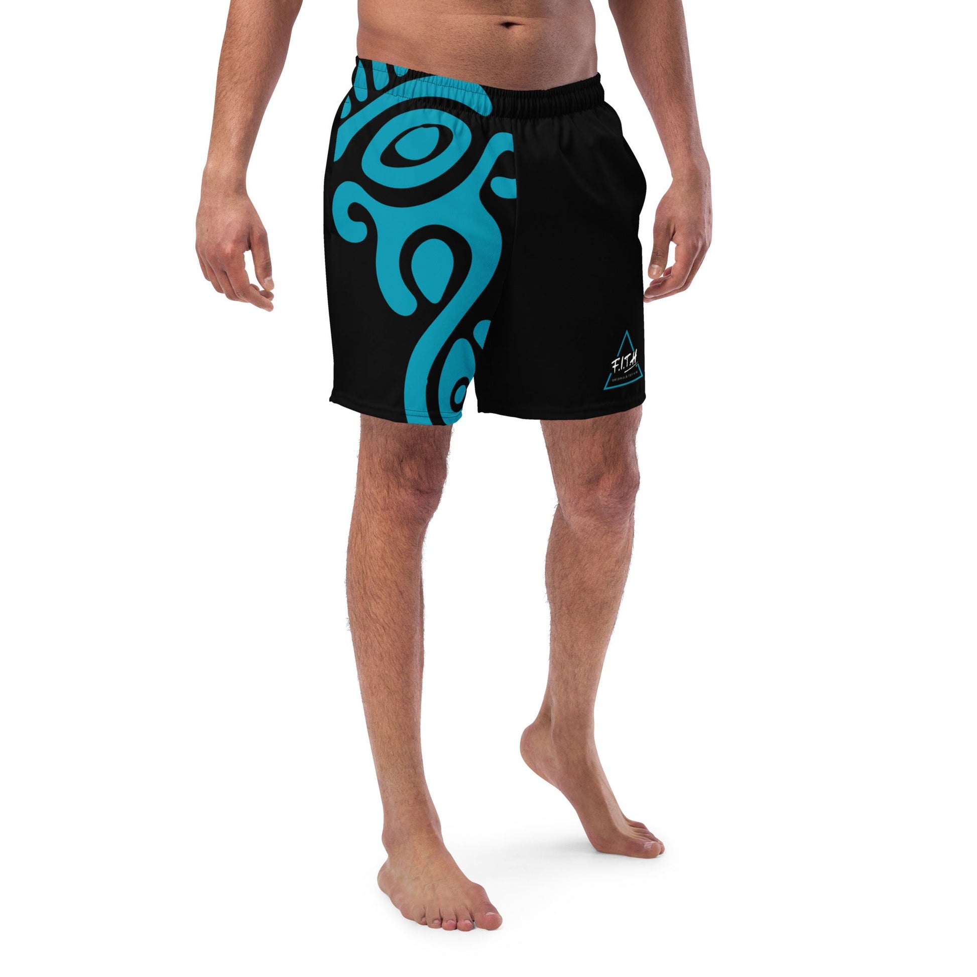 Tribal Eye Quick Dry, Anti Chafe Lined Swim Shorts - F.I.T.H Clothing and Accessories