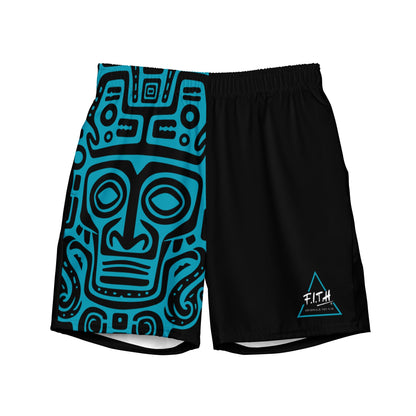 Tribal Face Quick Dry, Anti Chafe Lined Swim Shorts - F.I.T.H Clothing and Accessories