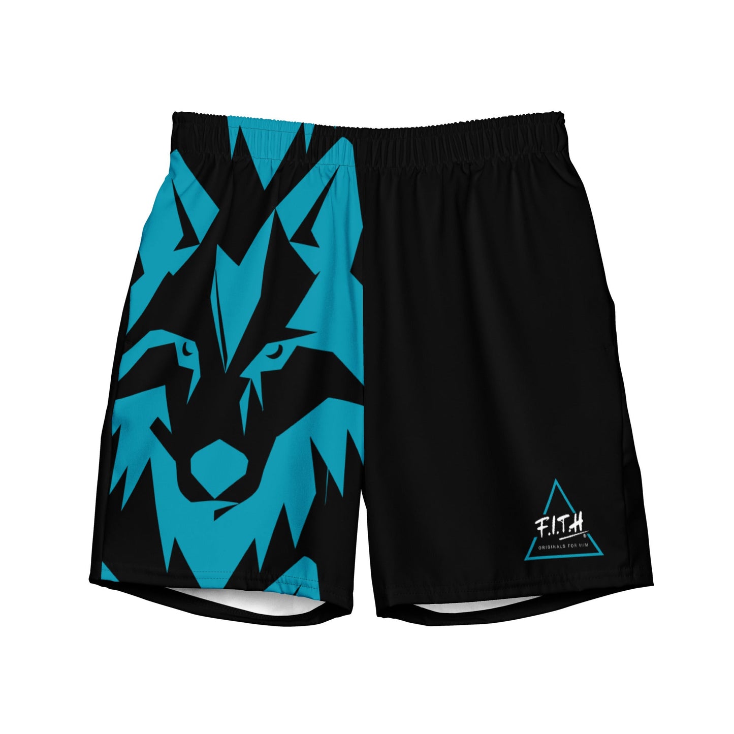 Wolf Quick Dry, Anti Chafe Lined Swim Shorts - F.I.T.H Clothing and Accessories